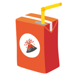 Volcano and Beverage box