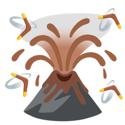 Volcano and Boomerang