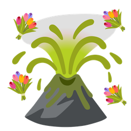 Volcano and Bouquet