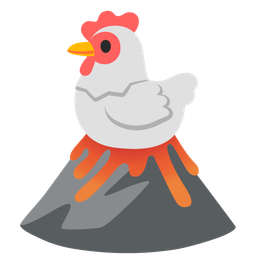 Volcano and Chicken