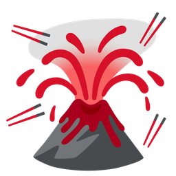 Volcano and Chopsticks
