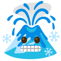 Volcano and Cold face