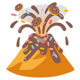 Volcano and Doughnut