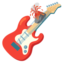 Volcano and Guitar