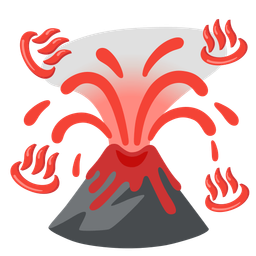 Volcano and Hot springs
