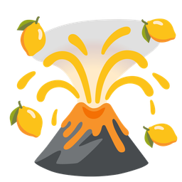 Volcano and Lemon