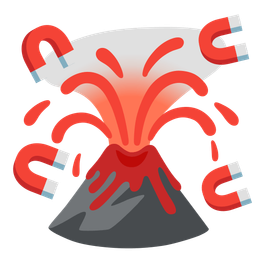 Volcano and Magnet