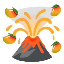 Volcano and Mango