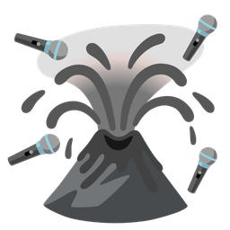 Volcano and Microphone