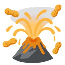 Volcano and Peanuts