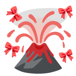 Volcano and Ribbon