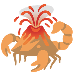 Volcano and Scorpion