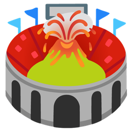Volcano and Stadium