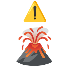 Volcano and Warning