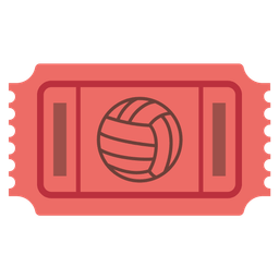 volleyball and admission tickets