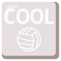volleyball and COOL button