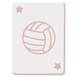 volleyball and joker