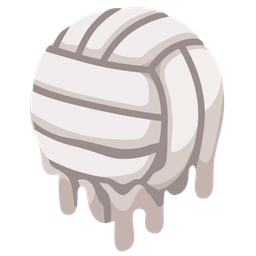 Volleyball and Melting face