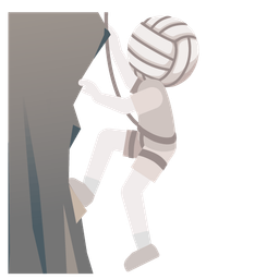 volleyball and mountain