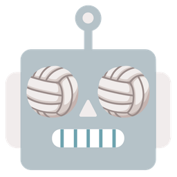 volleyball and robot