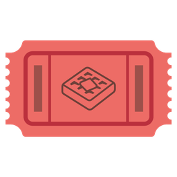 waffle and admission tickets