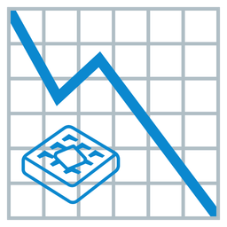 waffle and chart decreasing
