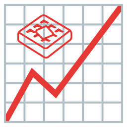 waffle and chart increasing