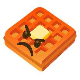 waffle and enraged face