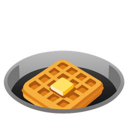 waffle and hole