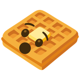 waffle and hushed face