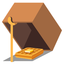 waffle and mouse trap