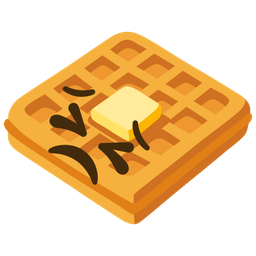 waffle and persevering face