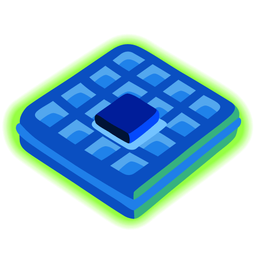 waffle and radioactive