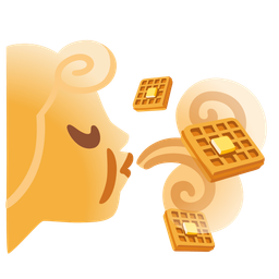 waffle and wind face