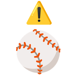 warning and baseball