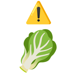 warning and leafy green