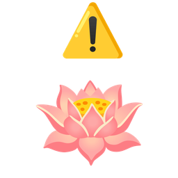 warning and lotus