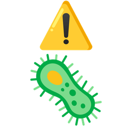 warning and microbe