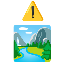 warning and national park