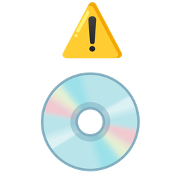 warning and optical disk