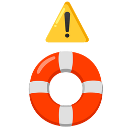 warning and ring buoy