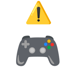 warning and video game