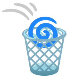 wastebasket and cyclone