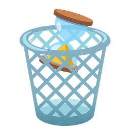 wastebasket and hourglass done