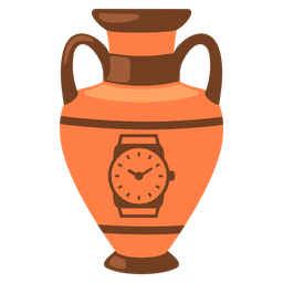 watch and amphora
