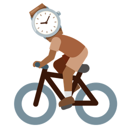 watch and bicycle