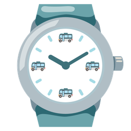 watch and bus