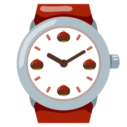 watch and chestnut