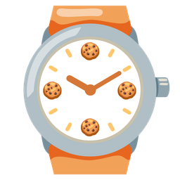 watch and cookie
