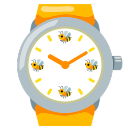 watch and honeybee